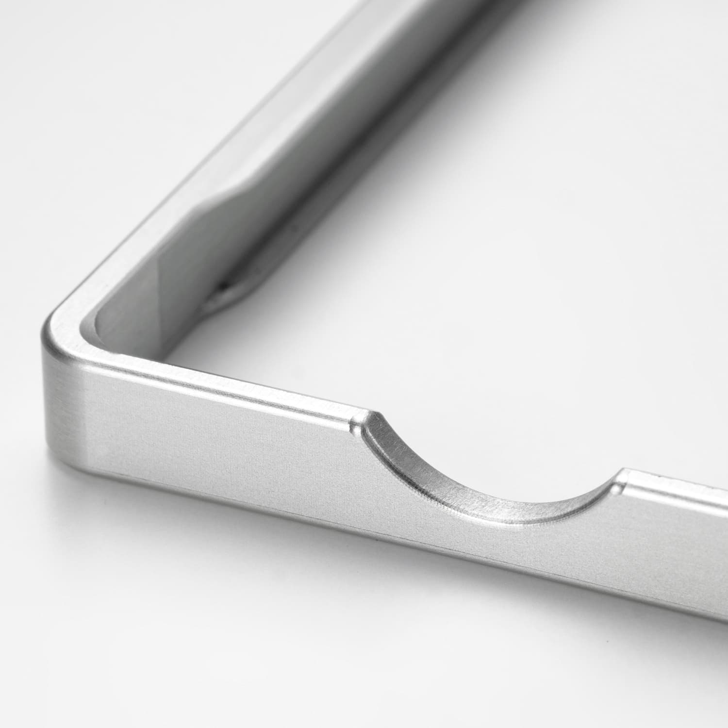 NIUM CLASSIC Men's Card Case Frame Type "Machined Aluminum" Made in Japan Thin Cashless Wallet